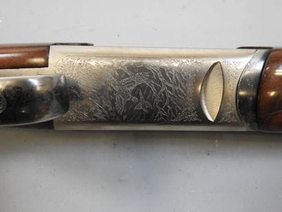 Fusil superposé LAMBERT, calibre 12/70, éjecteur,...