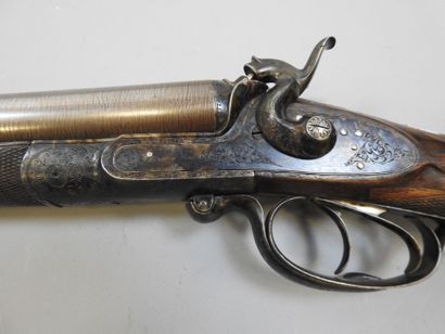 Fusil à chiens extérieurs, calibre 16, canons...