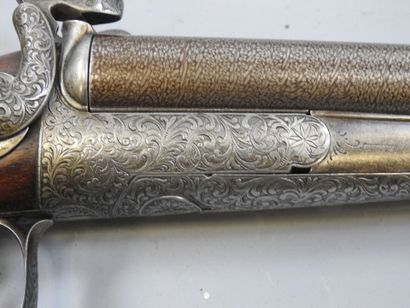 Fusil artisanal à chiens extérieurs, calibre...