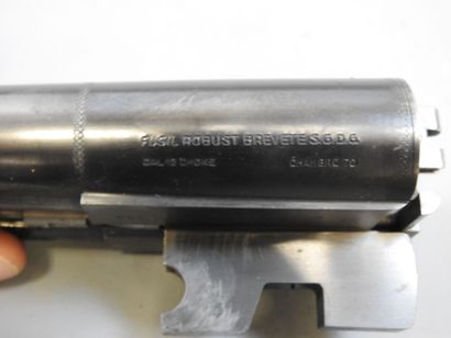 Fusil juxtaposé ROBUST, calibre 12/70, éjecteur,...
