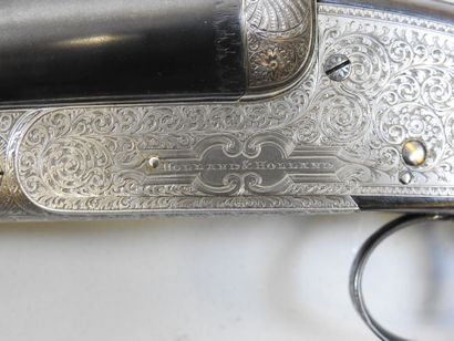 Fusil de chasse HOLLAND & HOLLAND à platines...