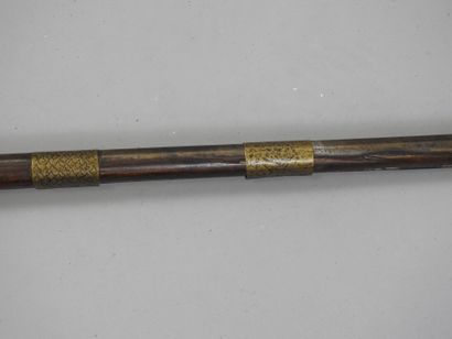 Fusil type Moukalah à silex, calibre 20....