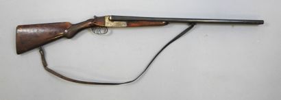 Fusil MAS canons juxtaposés, calibre 16/65....