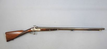 Canardière à piston, calibre 8. Canon damas...