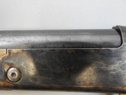 Fusil monocanon MANUFRANCE SIMPLEX (Saint...