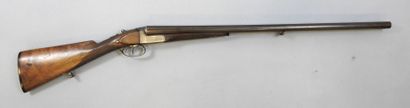Fusil WESTLEY RICHARDS, calibre 10/75. Gravures...