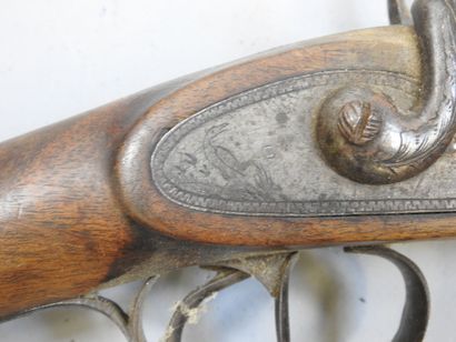 Fusil à chiens extérieurs, calibre 16, canons...