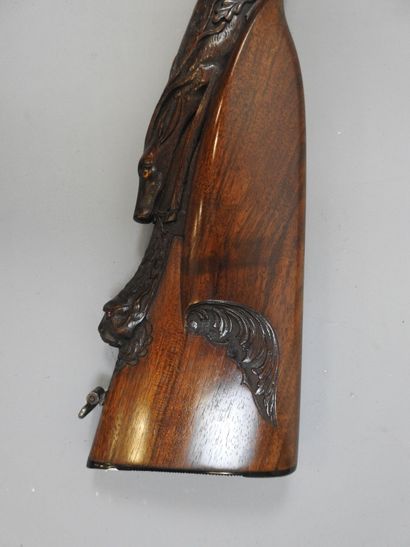 Fusil LIEGEOIS à chiens extérieurs, calibre...