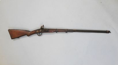 Fusil à silex, calibre non déterminé. Mauvais...