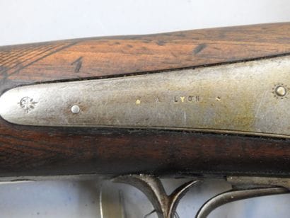 Fusil à broche MULLER Arq. à Lyon , calibre...