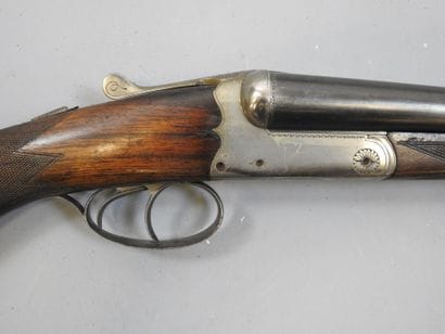Fusil juxtaposé GIRARD, artisan Stéphanois,...