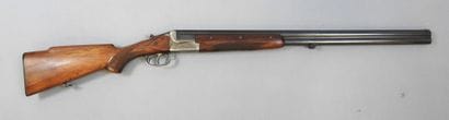 Fusil MERKEL (Suhl), calibre 16. Canon marqué...
