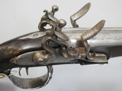 Fusil à silex EMAR CONON, calibre 16. Pontet...