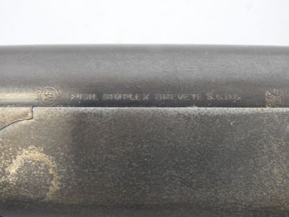 Fusil monocanon SIMPLEX modèle 1 à chien...