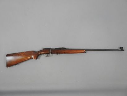 Carabine à verrou artisanale, calibre 22...