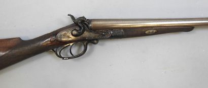 Fusil à chiens extérieurs, calibre 16, canons...