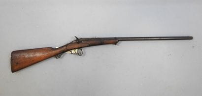 Carabine, calibre non déterminé. Canon octogonal....