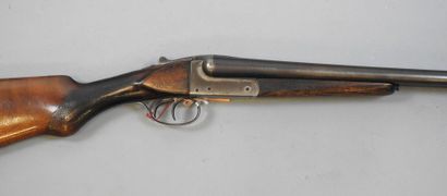 Fusil artisanal français GAUCHER canons juxtaposés...
