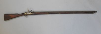 Fusil à silex, calibre 14. Canon marqué de...