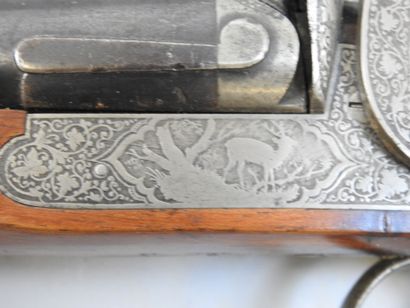 Fusil à piston CHENEVIER (arquebusier à Saint...