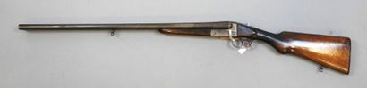 Fusil artisanal français GAUCHER canons juxtaposés...
