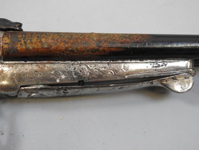 Fusil à chiens extérieurs, calibre 16 à broche,...