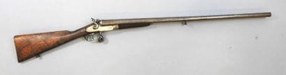 Fusil à chien extérieurs A. JOALLAND (Bourges),...
