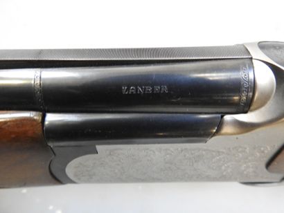 Fusil superposé LAMBERT, calibre 12/70, éjecteur,...