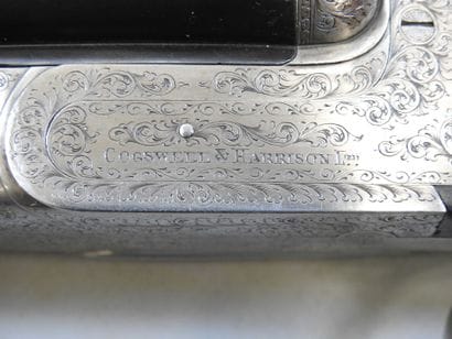 Paire de fusils à platines COGSWELL & HARRISON,...