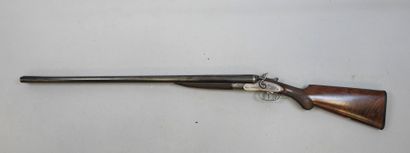 Fusil Charles HELLIS (Londres) à chien extérieur,...
