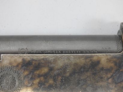 Fusil monocanon MANUFRANCE SIMPLEX, calibre...