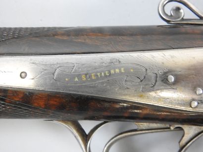 Fusil artisan de SAINT ETIENNE à chien extérieur,...