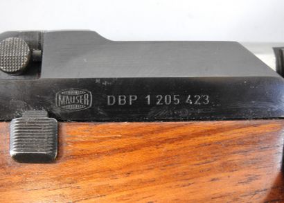 Carabine à verrou MAUSER modèle 66, calibre...