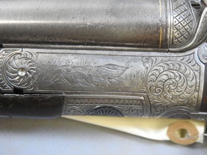 Fusil ALLEMAND à chien extérieur, calibre...