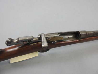 Fusil STEYR modèle 1874 transformé chasse,...