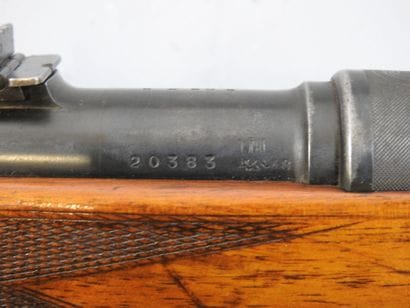 Carabine à verrou BRNO, calibre 8 X 60S....