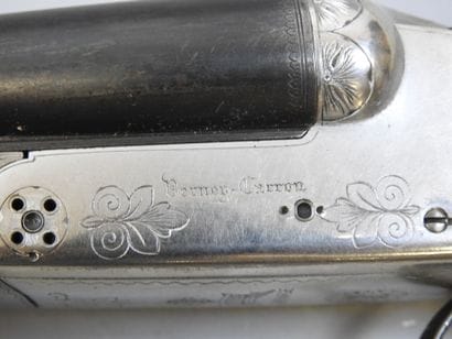 Fusil juxtaposé VERNEY CARRON, calibre 12/75,...