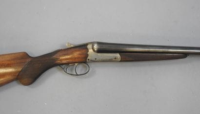 Fusil juxtaposé GIRARD, artisan Stéphanois,...