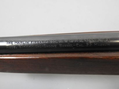 Carabine à levier sous garde MARLIN modèle...