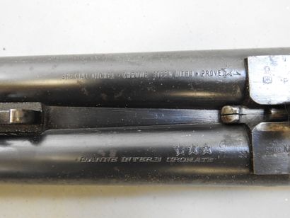 Fusil juxtaposé ANTONIO ZOLI, calibre 12/70,...