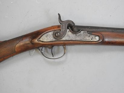 Long fusil à chien extérieur, calibre 20....