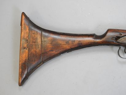 Fusil type Moukalah à silex, calibre 20....