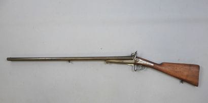 Fusil à broche, calibre 16. Canon Damas....