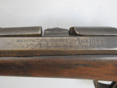 Fusil GRAS modèle 1874 MAS monocoup, calibre...