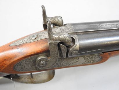 Fusil à piston CHENEVIER (arquebusier à Saint...