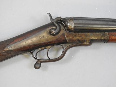 Fusil SAINT ETIENNE à chien extérieur, calibre...