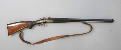 Fusil Drilling SIMSON (Suhl) à chien extérieur,...