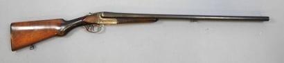 Fusil artisanal français GAUCHER canons juxtaposés...