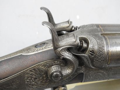 Fusil ALLEMAND à chien extérieur, calibre...