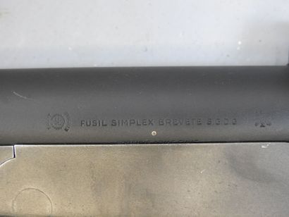 Fusil monocanon MANUFRANCE SIMPLEX, calibre...
